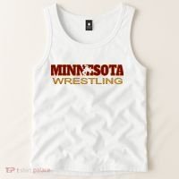 Minnesota Wrestling Freestyle Wrestler State Pride Mn Tank Top thumb 2