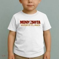 Minnesota Wrestling Freestyle Wrestler State Pride Mn Toddler T-Shirt thumb 2