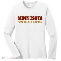 Minnesota Wrestling Freestyle Wrestler State Pride Mn Women's Long Sleeve Shirt thumb 0