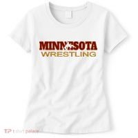 Minnesota Wrestling Freestyle Wrestler State Pride Mn Women's T-Shirt thumb 0