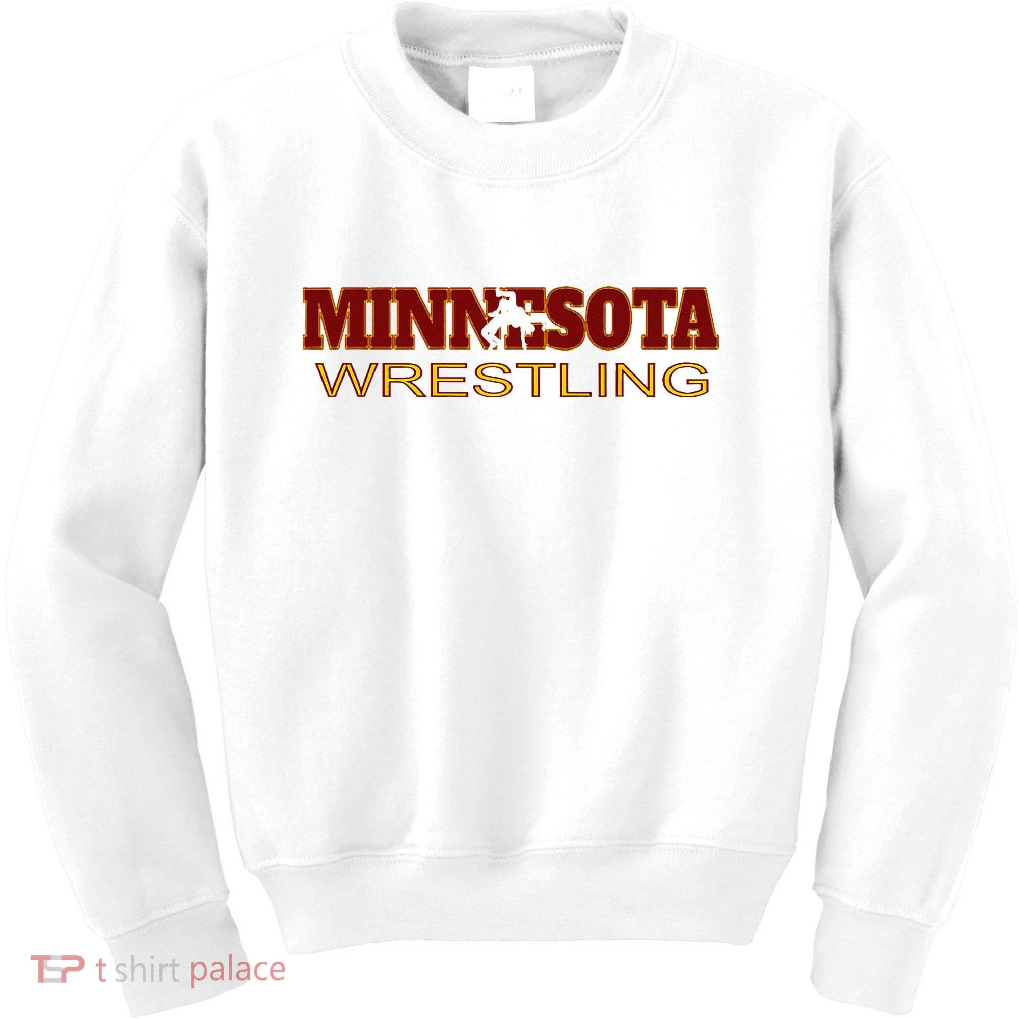 Minnesota Wrestling Freestyle Wrestler State Pride Mn Kids Sweatshirt