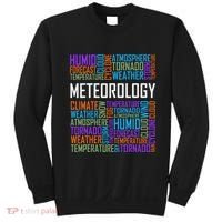 Meteorology Words Gifts Weather Forecast Meteorologist Gift Sweatshirt thumb 0