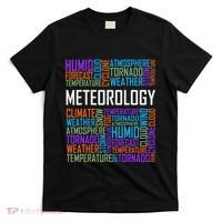Meteorology Words Gifts Weather Forecast Meteorologist Gift T-Shirt thumb 0