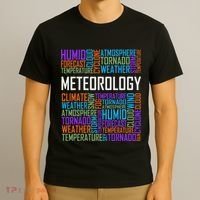 Meteorology Words Gifts Weather Forecast Meteorologist Gift T-Shirt thumb 3
