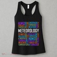 Meteorology Words Gifts Weather Forecast Meteorologist Gift Women's Tank Top thumb 3