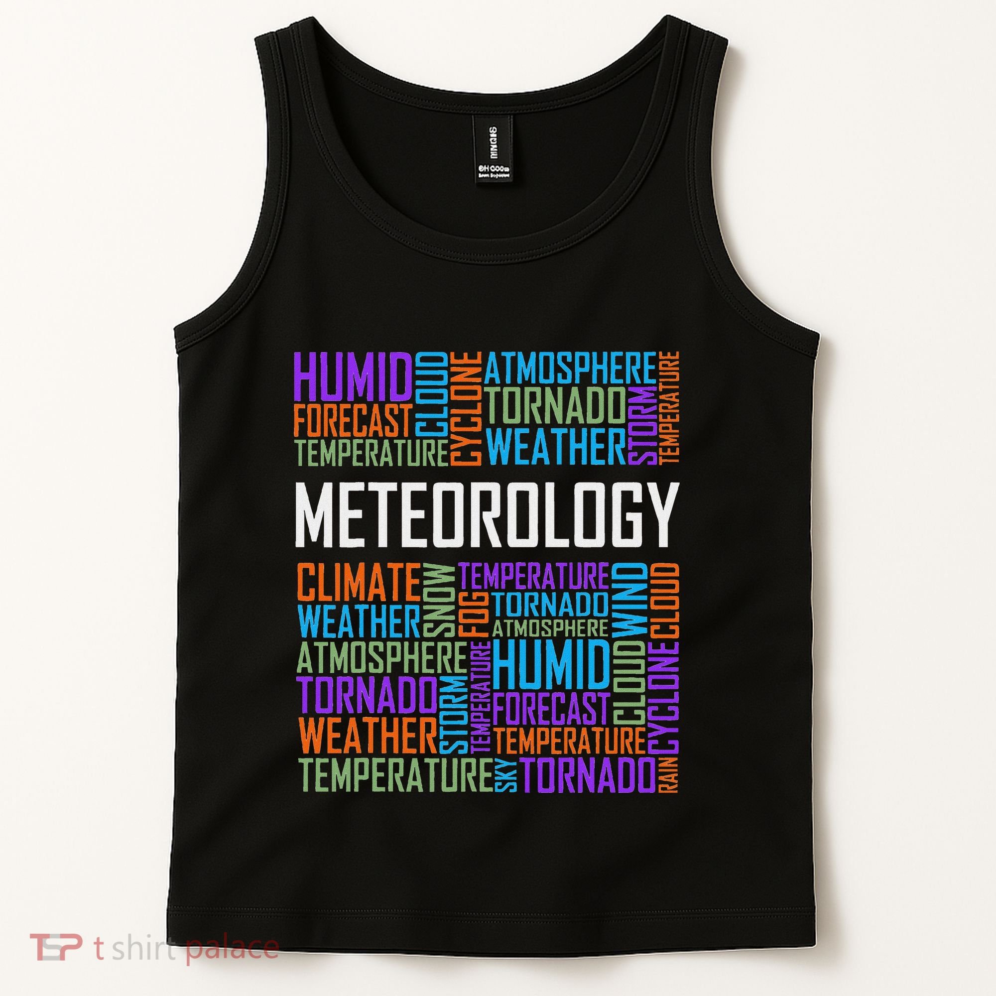 Meteorology Words Gifts Weather Forecast Meteorologist Gift Tank Top