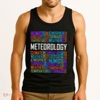 Meteorology Words Gifts Weather Forecast Meteorologist Gift Tank Top thumb 3