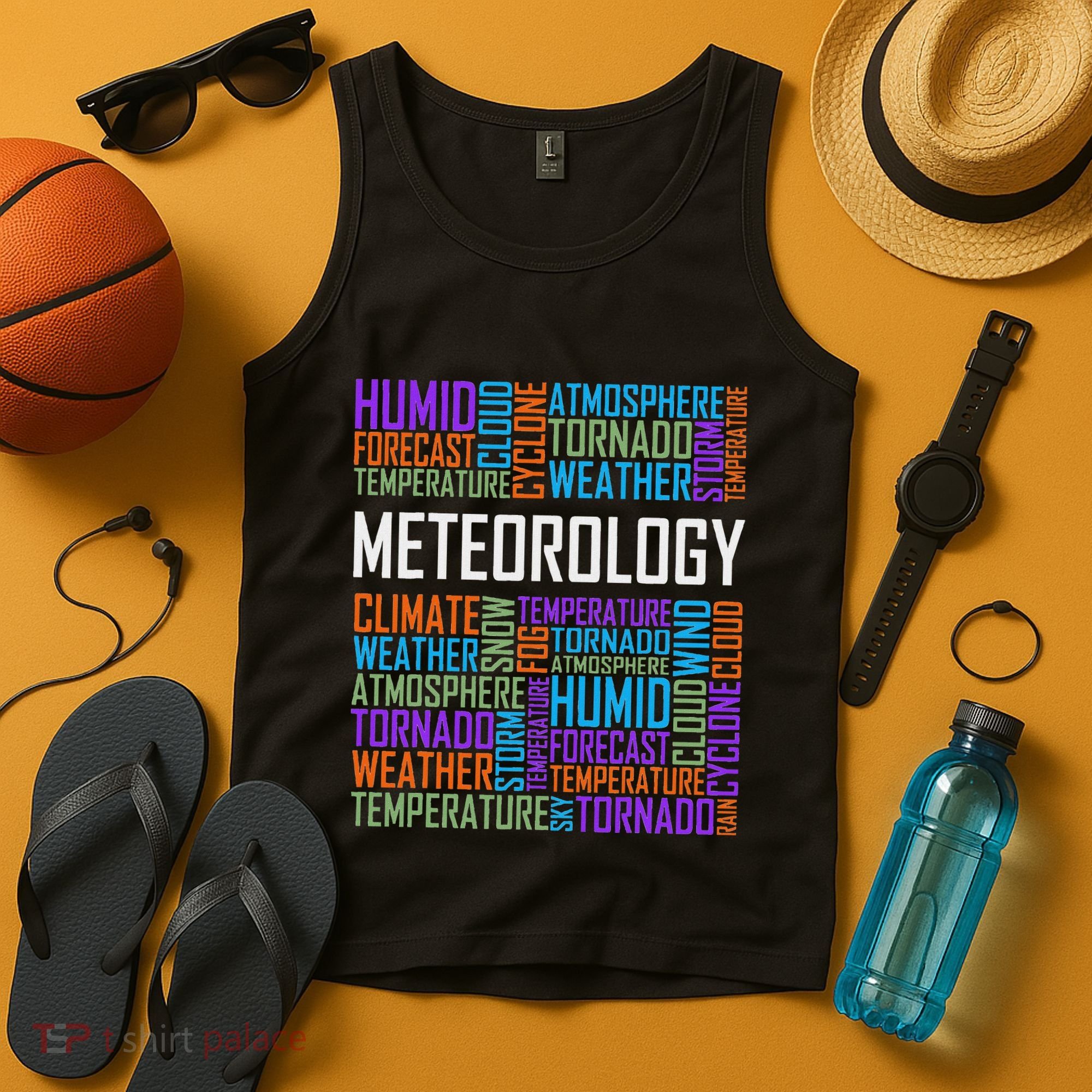 Meteorology Words Gifts Weather Forecast Meteorologist Gift Tank Top
