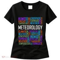 Meteorology Words Gifts Weather Forecast Meteorologist Gift Women's T-Shirt thumb 0