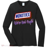 Monsters WeRe Good People Women's Long Sleeve Shirt thumb 0