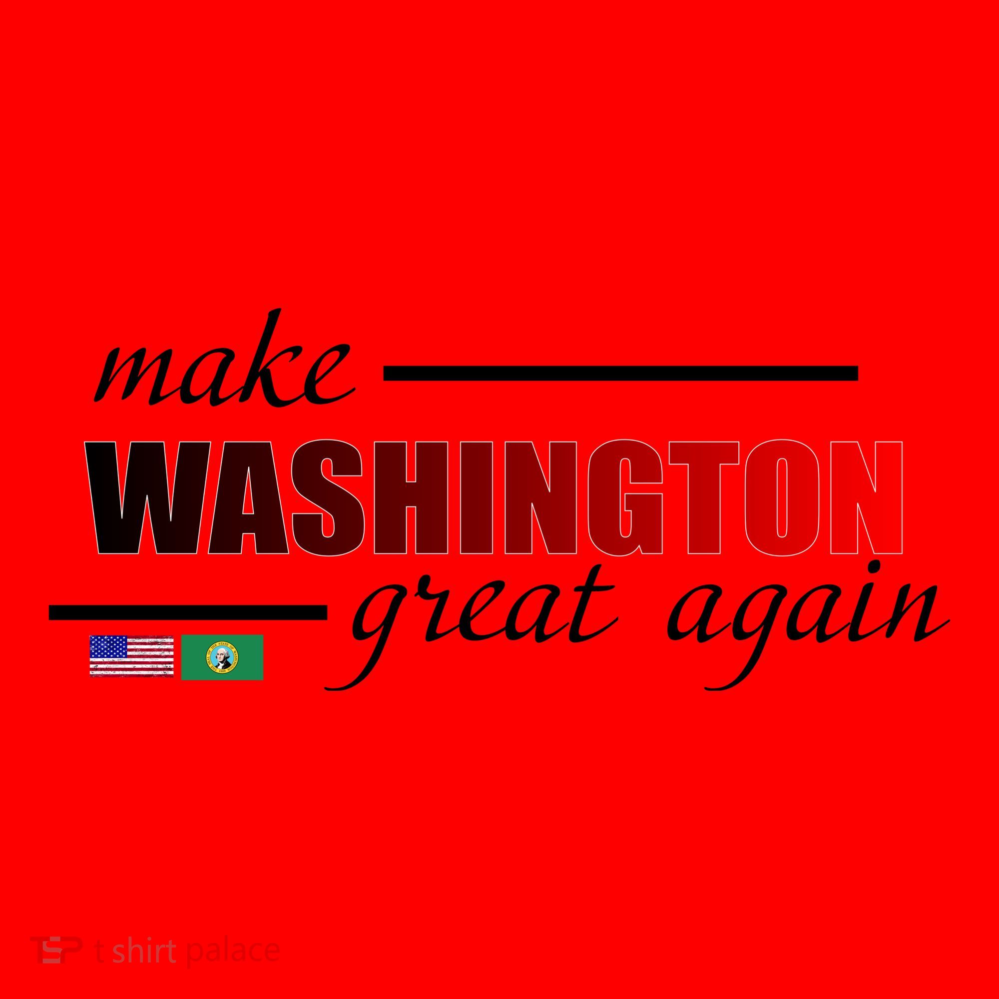 Make Washington Great Again Santa Hat