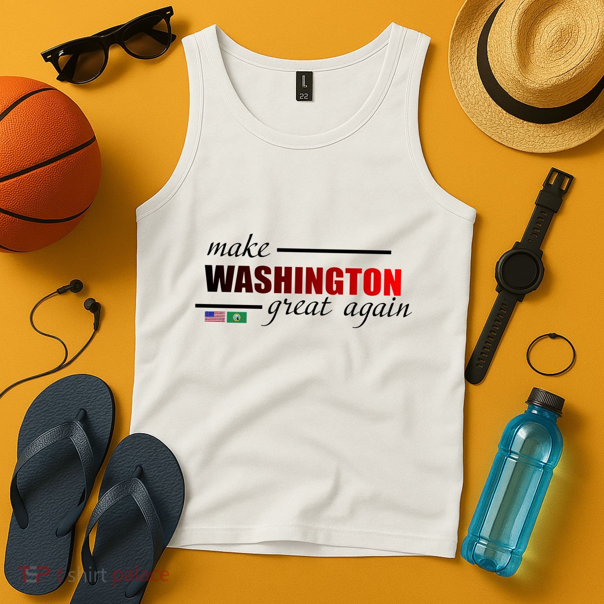 Make Washington Great Again Tank Top