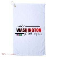 Make Washington Great Again Golf Towel thumb 0