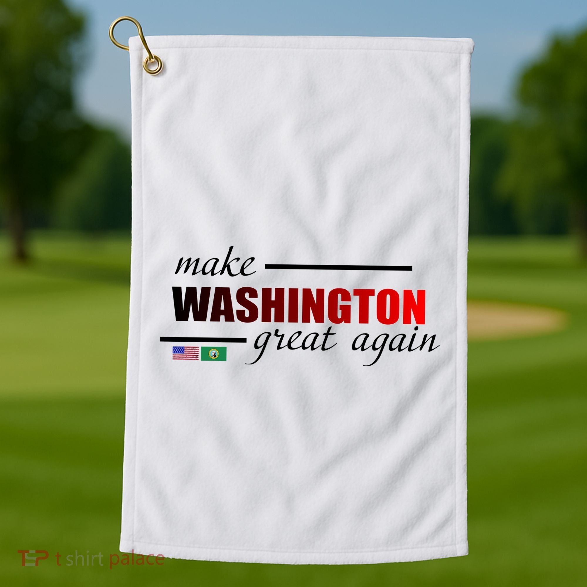 Make Washington Great Again Golf Towel
