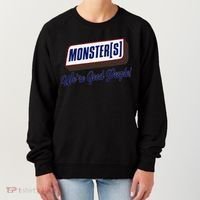Monsters WeRe Good People! Funny Candy Chocolate Bar Gift Women's Sweatshirt thumb 0