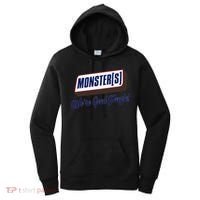 Monsters WeRe Good People! Funny Candy Chocolate Bar Gift Women's Hoodie thumb 0