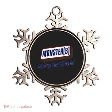 Monsters WeRe Good People! Funny Candy Chocolate Bar Gift Ornament