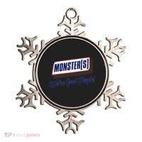 Monsters WeRe Good People! Funny Candy Chocolate Bar Gift Ornament thumb 0