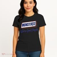 Monsters WeRe Good People! Funny Candy Chocolate Bar Gift Women's T-Shirt thumb 4