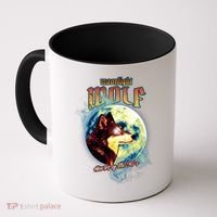 Moonlight Wolf Howler Of The 90s Coffee Mug thumb 0