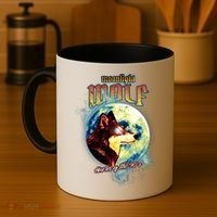 Moonlight Wolf Howler Of The 90s Coffee Mug thumb 4