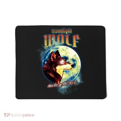 Moonlight Wolf Howler Of The 90s Mousepad