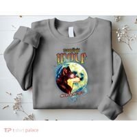Moonlight Wolf Howler Of The 90s Sweatshirt thumb 2
