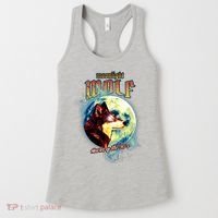 Moonlight Wolf Howler Of The 90s Women's Tank Top thumb 0
