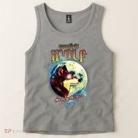 Moonlight Wolf Howler Of The 90s Tank Top thumb 2