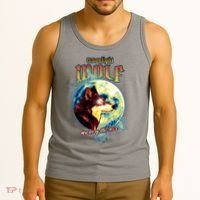 Moonlight Wolf Howler Of The 90s Tank Top thumb 3