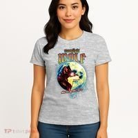 Moonlight Wolf Howler Of The 90s Women's T-Shirt thumb 4