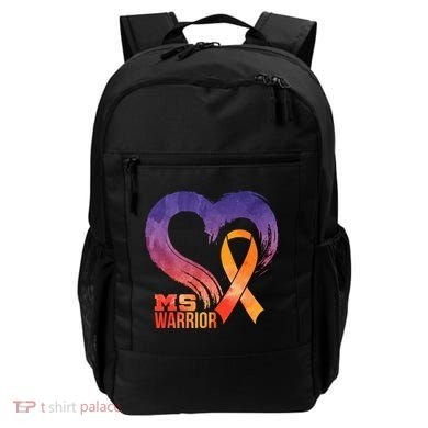 Ms Warrior Heart Multiple Sclerosis Awareness Month Gift Backpack