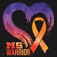Ms Warrior Heart Multiple Sclerosis Awareness Month Gift Backpack thumb 2