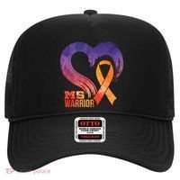 Ms Warrior Heart Multiple Sclerosis Awareness Month Gift Hat thumb 0