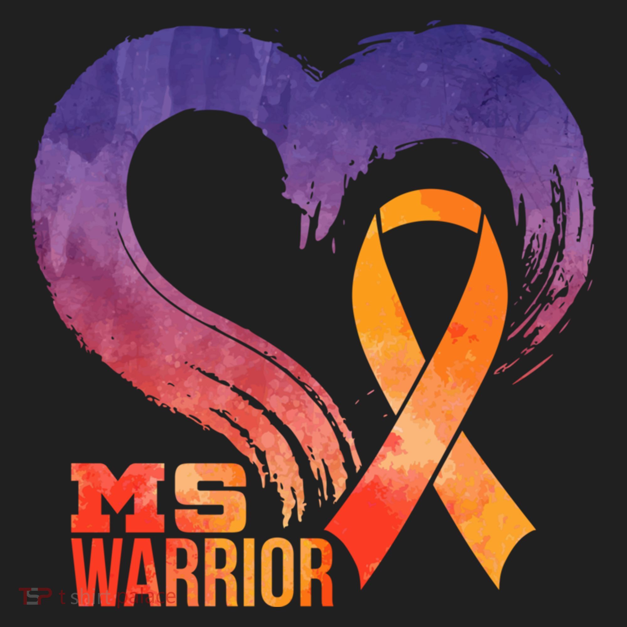 Ms Warrior Heart Multiple Sclerosis Awareness Month Gift Hat