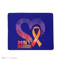 Ms Warrior Heart Multiple Sclerosis Awareness Month Gift Mousepad thumb 0