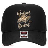 My Weekend Is All Booked Bookworm Reading Books Funny Gift Hat thumb 0