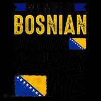 My Wife Is Bosnian Nothing Scares Me Coffee Mug thumb 5