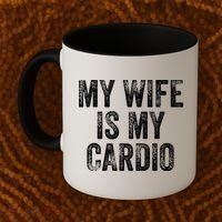 My Wife Is My Cardio Coffee Mug thumb 2