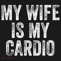 My Wife Is My Cardio Women's Long Sleeve Shirt thumb 2