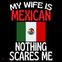 My Wife Is Mexican Nothing Scares Me Coffee Mug thumb 5