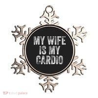 My Wife Is My Cardio Ornament thumb 0