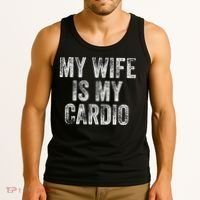 My Wife Is My Cardio Tank Top thumb 3