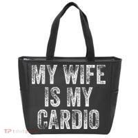 My Wife Is My Cardio Tote Bag thumb 0