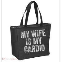 My Wife Is My Cardio Tote Bag thumb 2