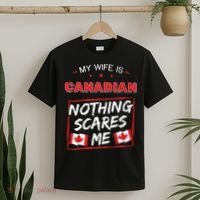 My Wife Is Canadian Canada Heritage Roots Flag Pride T-Shirt thumb 2