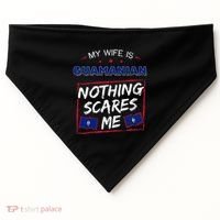My Wife Is Guamanian Guam Chamorro USA-Made Doggie Bandana thumb 0