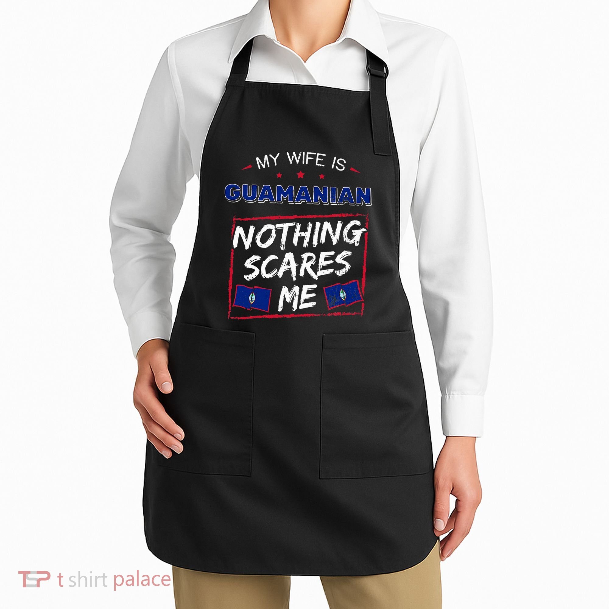My Wife Is Guamanian Guam Chamorro Apron