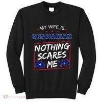 My Wife Is Guamanian Guam Chamorro Sweatshirt thumb 0