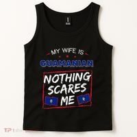 My Wife Is Guamanian Guam Chamorro Tank Top thumb 2